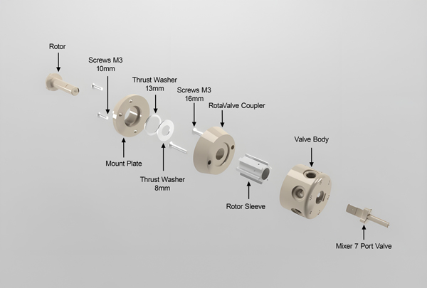 Rotor for 6-7 Port RotaValve