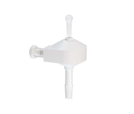 Quartz Twister Spray Chamber with B14 drain for Shimadzu ICPMS-2030