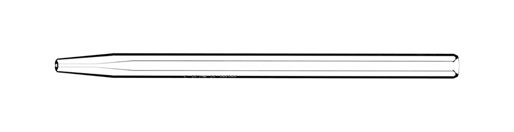 Tapered Quartz Injector 2.4mm