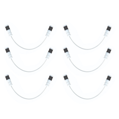 [NFT-16-50T] UniFit sample tube - Twin (PKT 6)