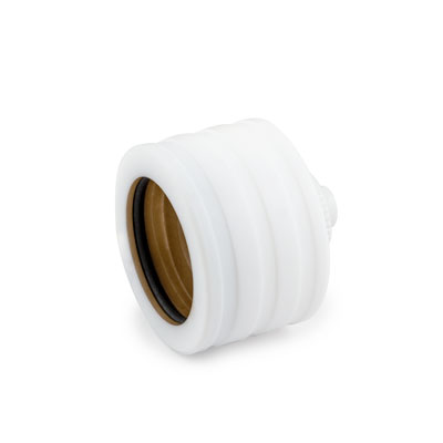 [21-808-1010] Nebulizer PTFE Adaptor Plug 6/35 with Helix CT