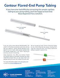 Contoured Flared-end Peristaltic Pump Tubing Flyer